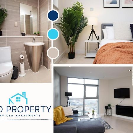 The Skyline - Luxury City Centre Flat With Designated Parking 카디프 외부 사진